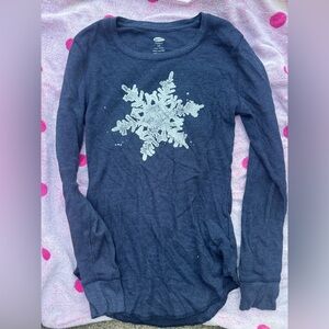 Y2K Snowflake longsleeve